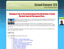 Tablet Screenshot of grandcanyon123.com